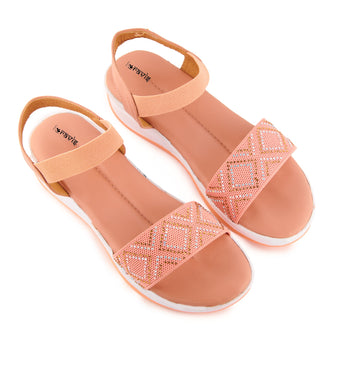 chamak flat sandal