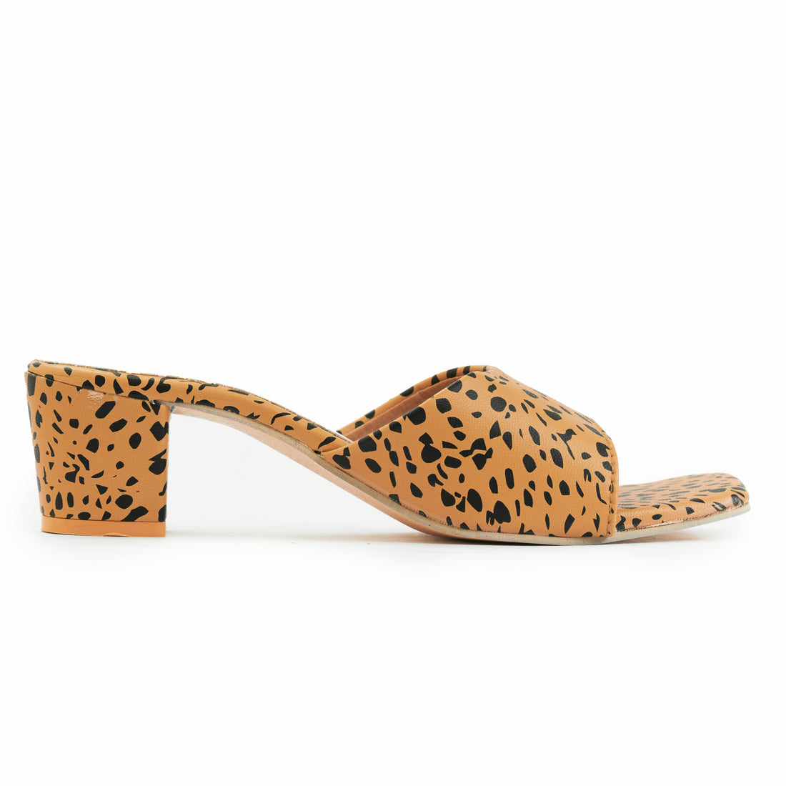 leopard heel